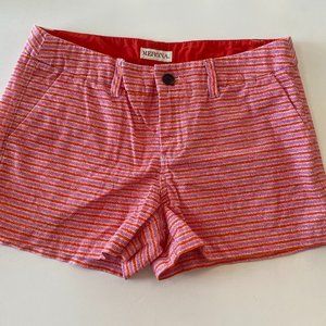 Merona - Pink and Orange Striped Shorts